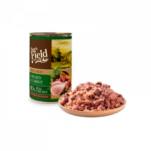 Sams Field Dog True Meat Chicken & Carrot 400g