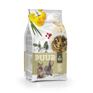 Witte Molen Puur RABBIT SENSITIVE barība jūtīgiem trušiem 800g   