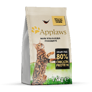 Applaws Cat Adult Chicken bezgraudu barība kaķiem ar vistu 7.5kg