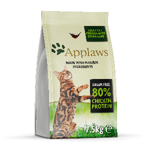 Applaws Cat Adult Chicken/ Lamb bezgraudu barība kaķiem ar vistu un jēru 7.5kg