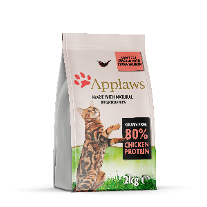 Applaws Cat Adult Chicken/ Salmon bezgraudu barība kaķiem ar vistu un lasi 2kg