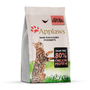 Applaws Cat Adult Chicken/ Salmon bezgraudu barība kaķiem ar vistu un lasi 7.5kg