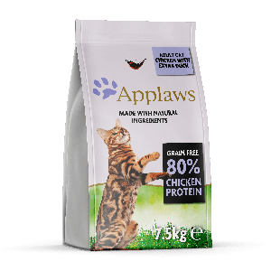 Applaws Cat Adult Chicken/ Duck bezgraudu barība kaķiem ar vistu un pīli 7.5kg