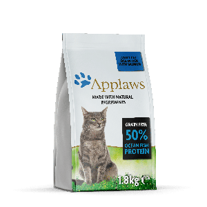 Applaws Cat Adult Ocean Fish with Salmon bezgraudu barība kaķiem ar okeāna zivīm un lasi 1.8kg