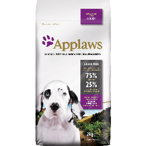 Applaws Dog Puppy Chicken Large Breed bezgraudu bariba lielo šķirņu kucēniem ar vistu 2kg