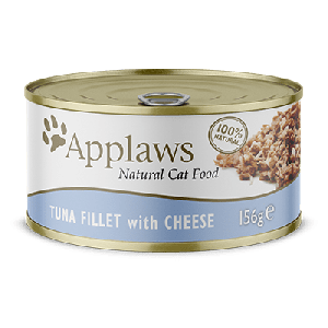 Applaws Cat Tuna Fillet with Cheese konservi kaķiem ar tunča fileju, sieru 156g