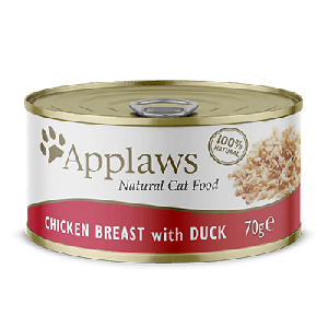 Applaws Cat Chicken Breast with Duck konservi kaķiem ar vistas krūtiņu un pīli 70g