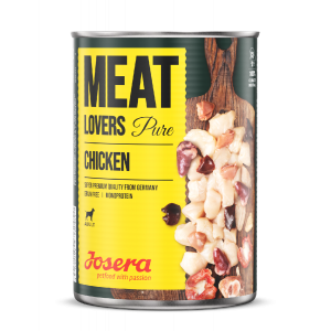Josera Meat Lovers Pure Chicken konservi suņiem ar vistu 800g