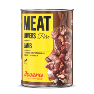 Josera Meat Lovers Pure Lamb konservi suņiem ar jēru 6 x 400g