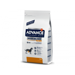 Advance Vet Dog Weight Balance barība Vidējo un Lielo šķirņu suņiem ar lieko svaru 3kg