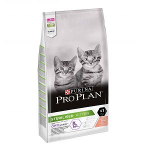 Pro Plan Kitten Sterilised barība sterilizētiem kaķēniem ar lasi 1.5kg