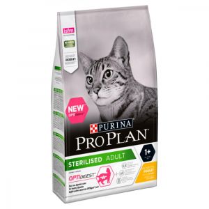 Pro Plan Cat Sterilised Digest barība sterilizētiem kaķiem ar vistu 400g