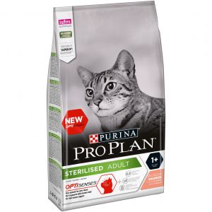 Pro Plan Cat Sterilised Senses barība sterilizētiem kaķiem ar lasi 1.5kg