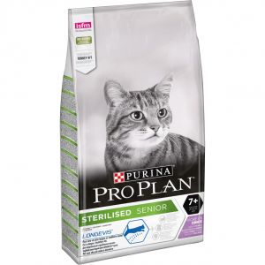 Pro Plan Cat Sterilised Longevis barība sterilizētiem kaķiem ar tītaru 7+ 400g