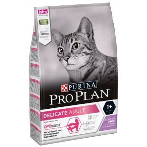 Pro Plan Cat Delicate barība jūtīgiem/izvēlīgiem kaķiem ar tītaru 400g