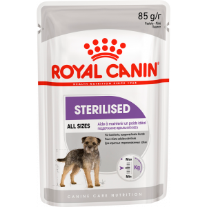 Royal Canin CCN Sterilised Loaf konservi suņiem pastēte 12x85g