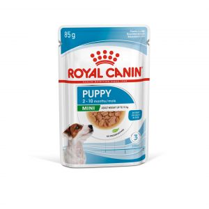 Royal Canin SHN Mini Puppy Wet konservi mazo šķirņu kucēniem 12x85g