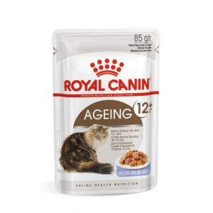 Royal Canin FHN Ageing 12+ in Jelly konservi kaķiem 12x85g