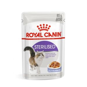 Royal Canin FHN Sterilised in Jelly konservi kaķiem 12x85g