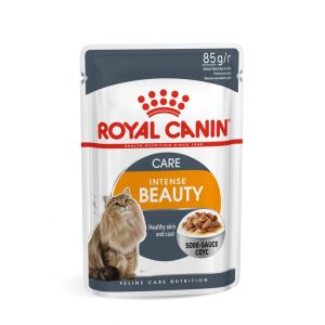 Royal Canin FCN Intense Beauty in Gravy konservi kaķiem 12x85g