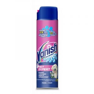 VANISH PET EXPERT paklāju tīrīšanas putas 600ml