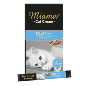 Miamor Cat Snack Cream gardums kaķēniem  gardums kaķēniem 15g x 6