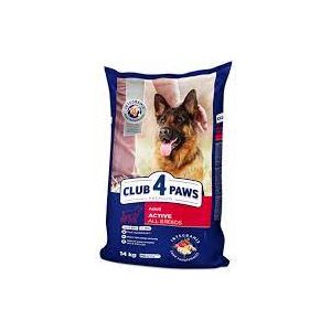 Club 4 Paws Active barība pieaugušiem suņiem ar paaugstinātu aktivitāti 14kg