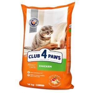 Club4paws Chicken barība kaķiem ar vistu 14kg