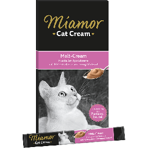 Miamor Malt Cream gardums kaķiem spalvas izvadīšanai 15g x 6