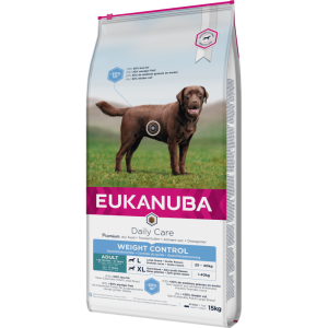  Eukanuba Adult Large Chicken Light sausā bariba suņiem svaru kontrolei ar vistu 15kg