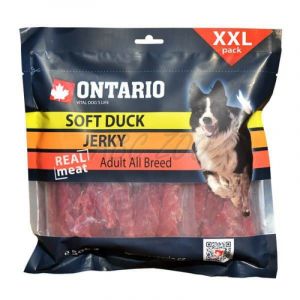 Ontario Soft Duck Jerky,gardums suņiem pīles fileja gabaliņi 500g