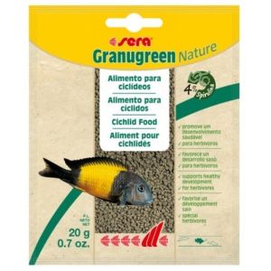 Sera Granugreen pamatbarība mazākām herbivorām cihlīdām 20g