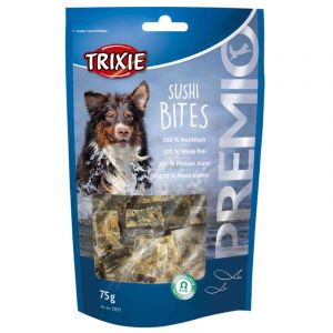 Trixie Premio Sushi Bites kārums suņiem no baltās zivs filejas 75g
