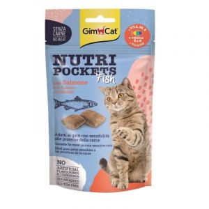 Gimborn Nutri Pockets with Fish and Salmon gardums ar zivīm un lasi 60g