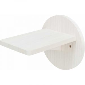 Trixie Climbing step for wall, pine wood,pie sienas stiprinājums nagu asināšānas stabiem ø 19 × 22 cm, white