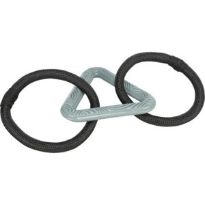 Trixie CityStyle Triangle With Rope Rings rotaļlieta suņiem, no TPR un poliestera 44cm