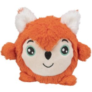 Trixie Fox Round Plush plīša rotaļlieta suņiem ar pīkstuli 11cm