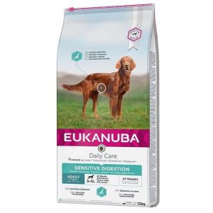 Eukanuba Adult All Breed SENDIGEST sausā barība suņiem ar jūtīgu gremošanu 12kg