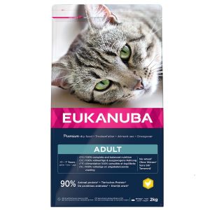 Eukanuba CAT Adult TOP CONDITION 1+ Chicken sausā barība kaķiem 2kg