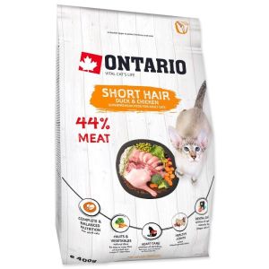  Ontario Cat Shorthair barība kaķiem ar pīli un vistu 400g