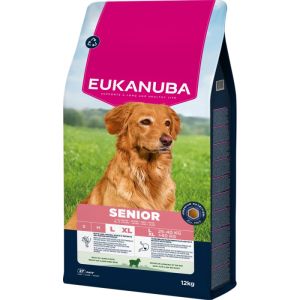 Eukanuba Senior Large Lamb and Rice sausā barība lielo šķirņu suņiem pēc 6 gadiem 12kg