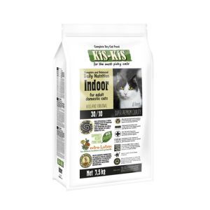 Kis-Kis Indoor sausā barība kaķiem ar vistas gaļu 7.5kg