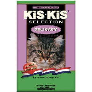Kis-Kis Delicacy mājputnu sausā barība kaķiem ar mājputnu gaļu 7,5kg