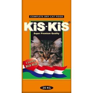 Kis-Kis Fish mix sausā barība visu šķirnu pieaugušiem kaķiem ar zivju garšu 20kg