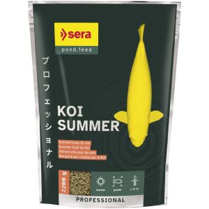 Sera KOI Professional Summer Food pilnvērtīga barība dīķa zivīm 2200 g