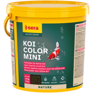 Sera KOI Color Mini barība maza izmēra koi karpām, krāsu uzlabošanai 930g