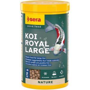 KOI Royal Large Sera dīķu zivīm 1000ml (360g)