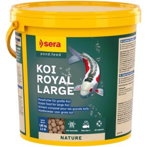 Sera Barība dīķa zivīm – KOI Royal Large 3800ml (630g)