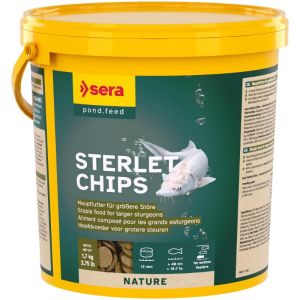 Sera Sterlet Chips 3,800ml pilnvērtīga barība storēm (1.7kg)
