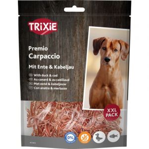 Trixie Premio Carpaccio with duck and fish, gardums suņiem strēmelītes no pīles gaļas un zivīm 80g
